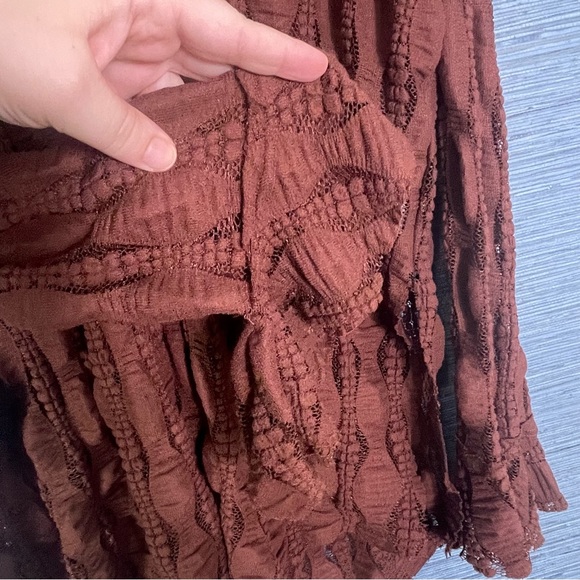 Free People Brown Tunic Top - Picture 8 of 11